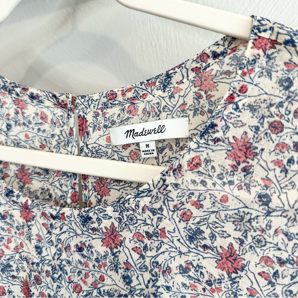 Madewell sheer dress (no slip)
